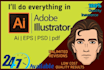 vector tracing and character design in adobe illustrator