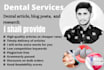 write captivating dental research, articles, and blogs