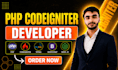 create web application in php codeigniter