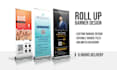 design roll up , pull up , retractable banner, and tradeshow booth