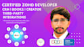 zoho CRM, books, creator specialist, workflow, automation, integrations