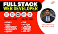 be your professional full stack web developer