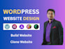design business, company or blog wordpress website by elementor pro or wpbakery