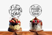 create laser cutter custom cake topper designs for occasions