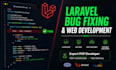 fix laravel and PHP bugs, and develop vue js and react js web apps