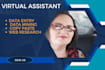 be your virtual assistant for data entry, copy paste and web research