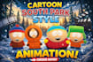 custom south park style 2d animation cartoon video