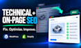 do technical and on page SEO for your wordpress or shopify website