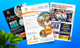 design clean and professional flyers