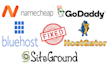 provide support for web hosting issue problem error