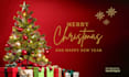 design an elegant christmas card design