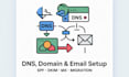fix domain not pointing, dns issues, email  mx configuration