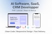 be your ai software, saas, CRM developer using PHP, laravel, and react next js
