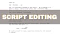 edit your scripts and screenplays