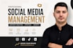 be your social media marketing manager and content creator