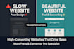 design a high converting wordpress business website with elementor