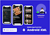 convert your mobile app design in android xml