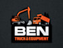 design construction and excavation logo