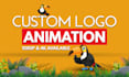 make professional custom logo animation intro