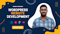 create fully functional wordpress website
