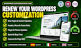 customize and improve your wordpress website