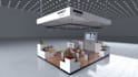 create  3d trade booth,exhibition stand,stall,both,kiosk