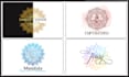 do watercolor mandala or geometry mystical design