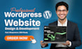 do web design and build a premium responsive wordpress website