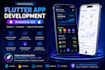 develop a professional flutter app for android and ios