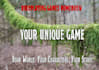 write no ai authentic game story, worldbuilding or design mechanics