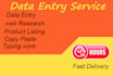 data entry, copy paste, typing, PDF to excel, email find