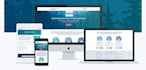 create a modern responsive front end for your site