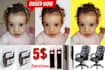 do  image background  transparent ,change colour, resizing