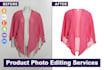 product editing, product touchup or any product picture editing for online shop