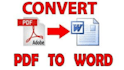 do PDF to word or excel conversion and vice versa