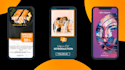 create stylish modern instagram, facebook video reels ad