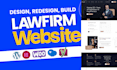 create a premium law firm website, lawyer website on wordpress