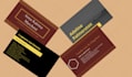 design eye catching double sided business card