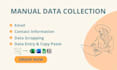 manually scrape data, collect emails from any website