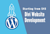 create a new divi website or redesign your website