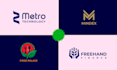 do modern minimalist logo design for your business