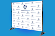design a clean backdrop,step and repeat banner within 4 hours