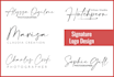 create eyecatching signature business logo