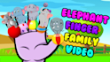 create colorful finger family video only