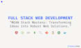 build full and mean stack web apps