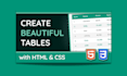 design responsive HTML table, pricing table