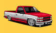 design amazing vector cartoon car illustration