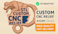 do 3d cnc modeling and digital sculpting