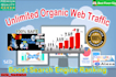 give organic traffic with a keyword using any search engine