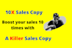craft a magical and converting sales copy